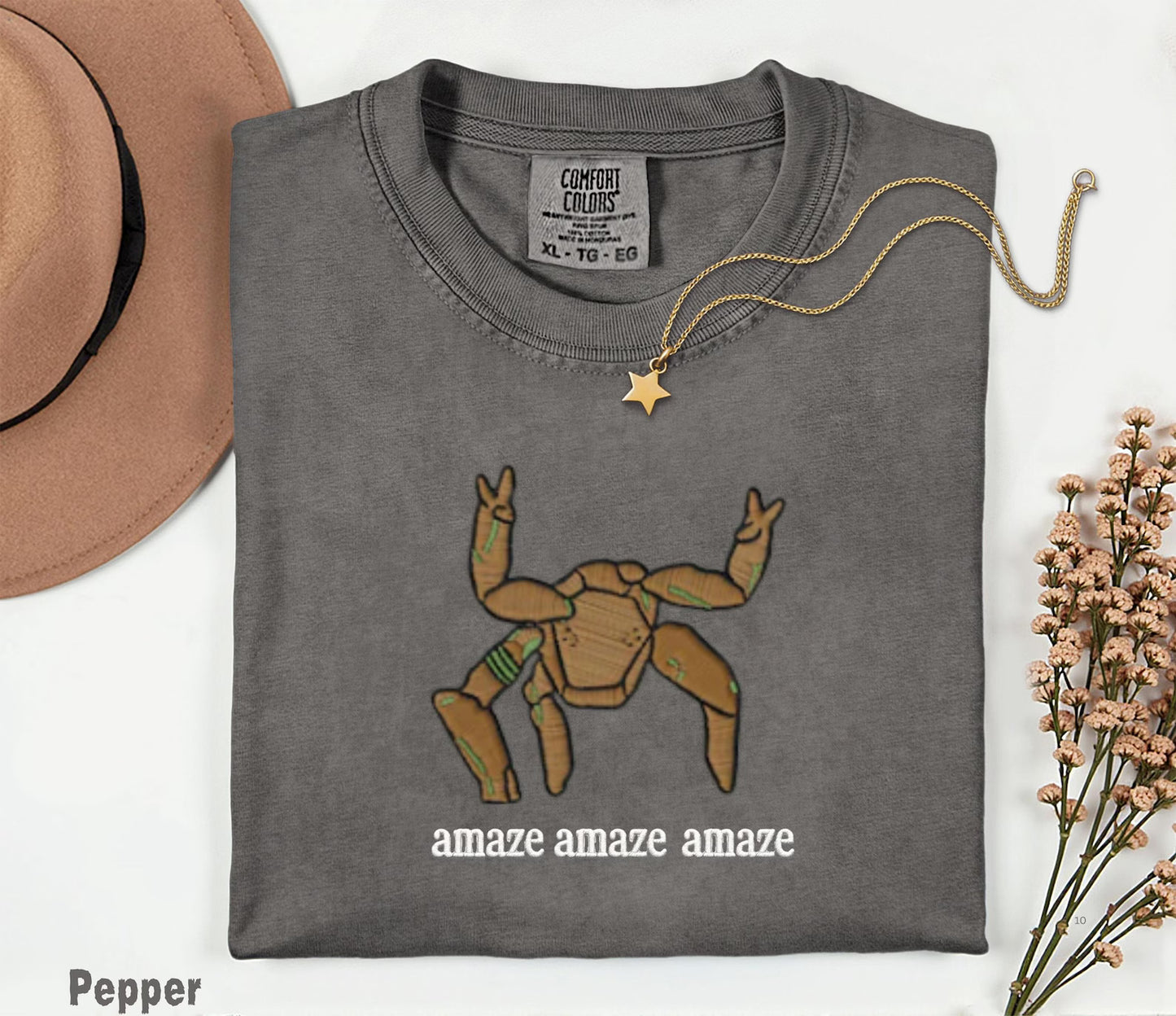 Embroidered Rocky Alien Shirt, Project Hail Mary Inspired Tee, Comfort Colors Cotton