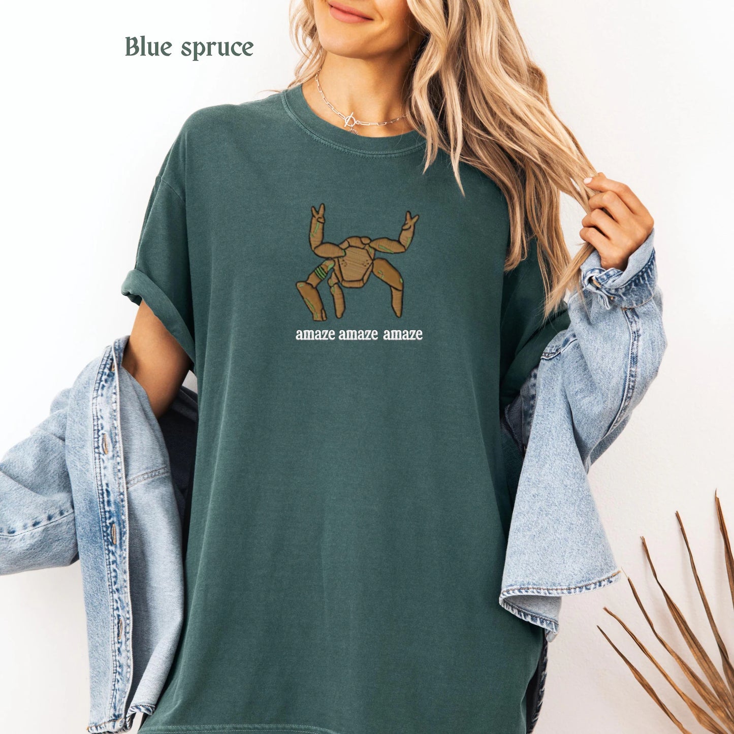 Embroidered Rocky Alien Shirt, Project Hail Mary Inspired Tee, Comfort Colors Cotton