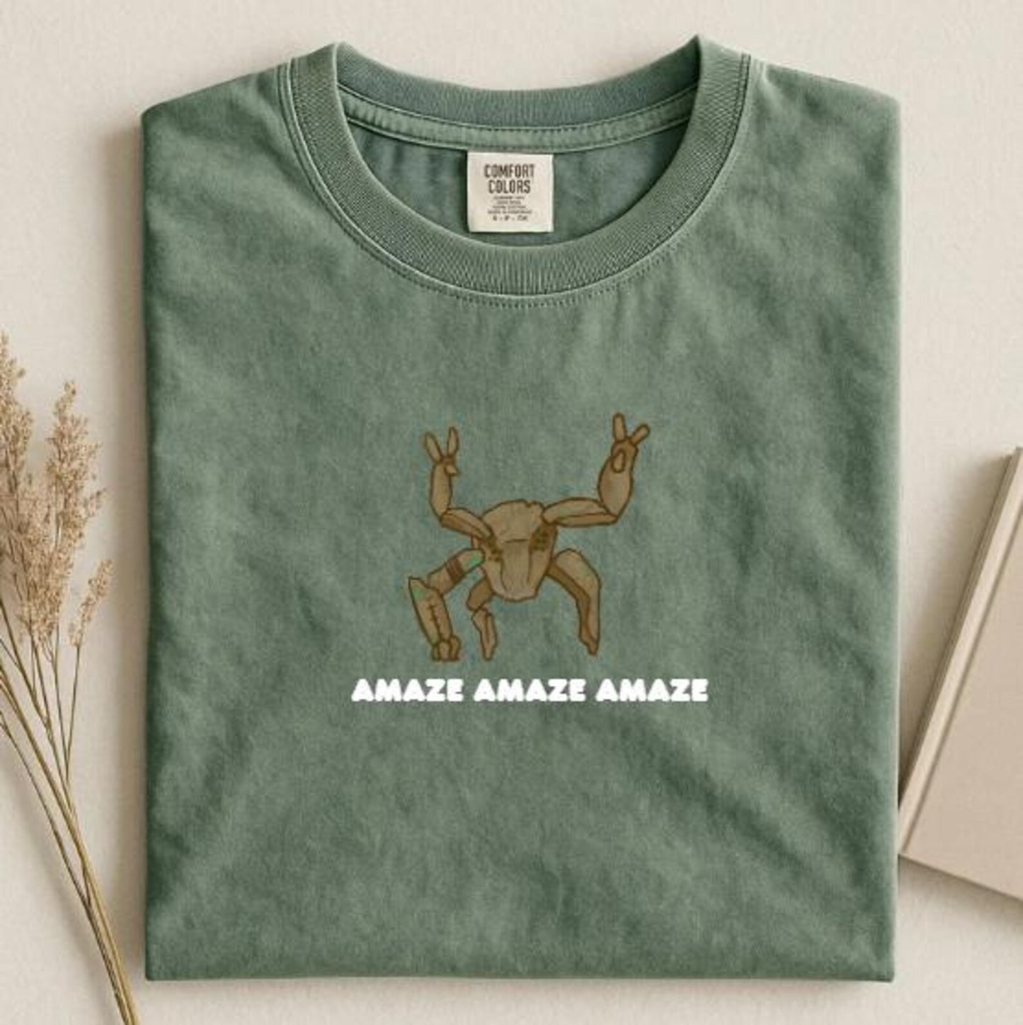 Embroidered Rocky Alien Shirt, Project Hail Mary Inspired Tee, Comfort Colors Cotton
