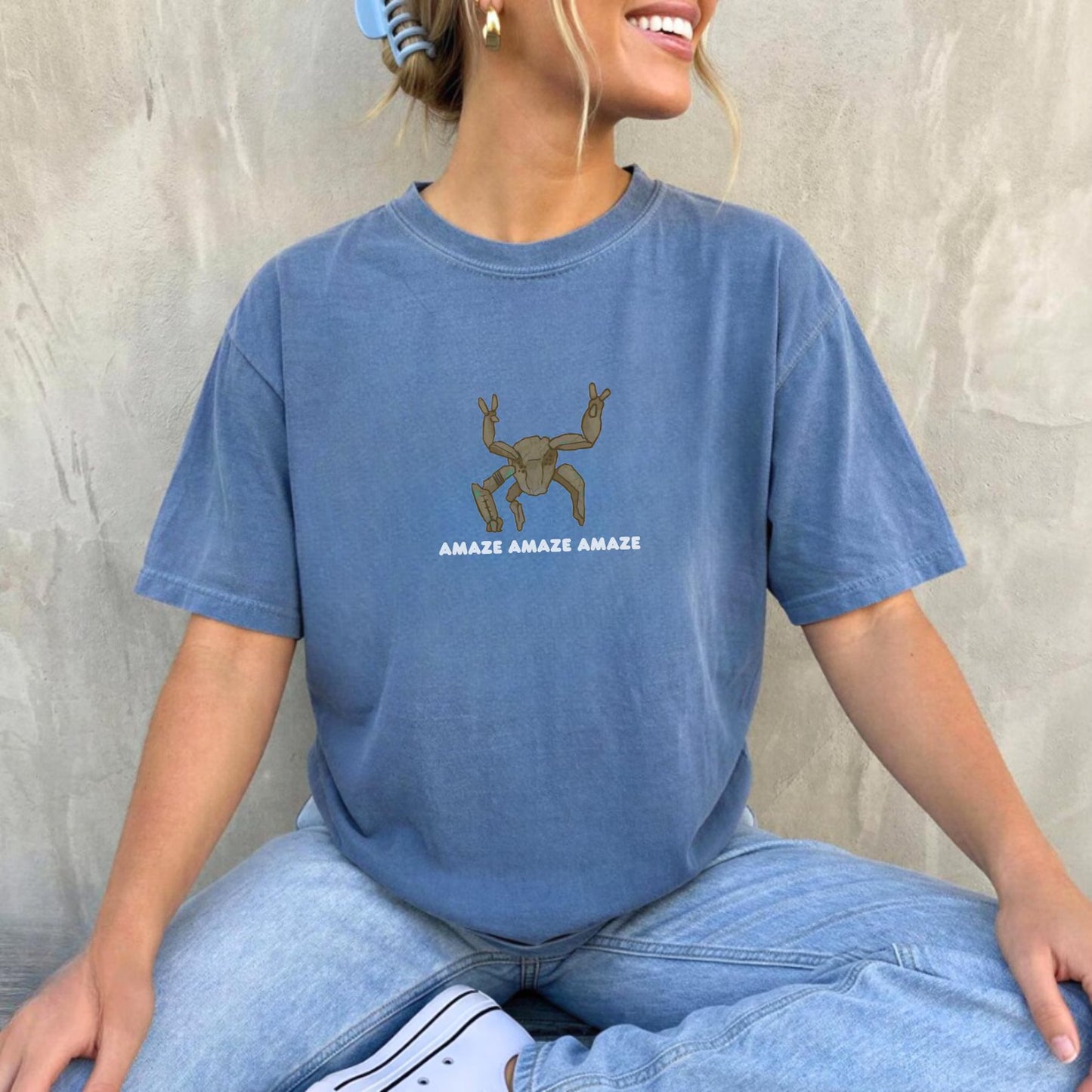 Embroidered Rocky Alien Shirt, Project Hail Mary Inspired Tee, Comfort Colors Cotton