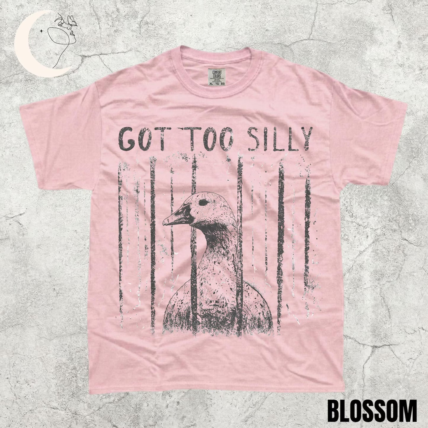 Got Too Silly Goose Shirt – Funny Unhinged Animal Meme Graphic Tee